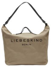 Stofftasche Liebeskind Clea Hobo Dust Lederdetails