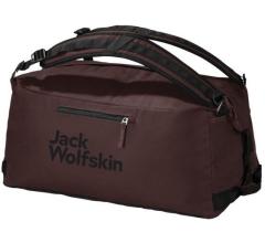 Jack Wolfskin SporttascheTraveltopia Duffle 45 Liter Backpackfunktion Cordovan Red nachhaltig