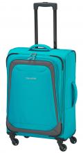 Travelite 4-Rad Reisetrolley Naxos M 64cm Türkis