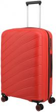 Travelite Burano M 66cm erweiterbarer Rollenkoffer Raspberry rot