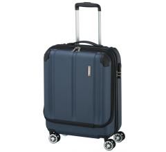 Travelite City Businesswheeler S 55cm ABS Hartschale blau