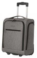 Kabinentrolley 43cm grau meliert Travelite Cabin 2-Rad Underseat