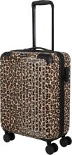 Travelite Cruise Trolley S Handgepäckkoffer Hartschale Leopard - Braun