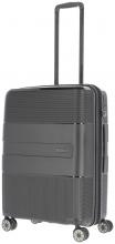 Reisetrolley schwarz Travelite Waal M 65cm