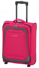 Travelite Naxos 2-Rad Kabinentrolley S 52cm Pink