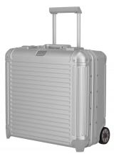 Travelite Next 2-Rad Businesswheeler Laptoptrolley silber Aluminium
