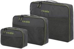 Travelite Packhilfen 3teiliges Set  anthrazit 