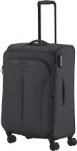 Rollenkoffer Weichgepäck Travelite Croatia 4w Trolley M 67cm dunkelgrau