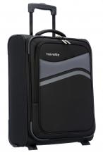 Travelite Wave Kabinentrolley S 53cm Schwarz