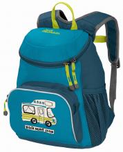 Backpack Little Joe Kinder Wohnmobil Jack Wolfskin Blau ergonomisch Netzfach