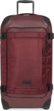 2 Rad Trolley Eastpak Tranverz M CNNCT Premium Burgundy Rot Carbon