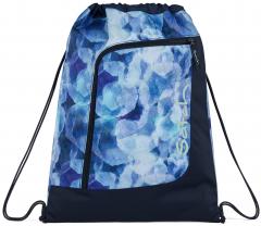 Freizeitrucksack Satch blau recycelt Tunnelzug Blurry Sky