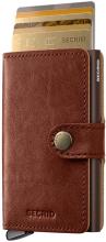 Secrid Basco Whiskey Premium+ braun Lederetui Cardprotector