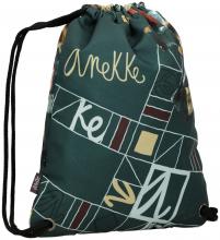 Turnbeutelrucksack dunkelgrün Print Anekke Real Evolution