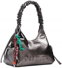 schimmernde Beuteltasche Montville Desigual Brushed Silver mettalic