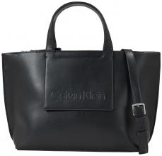 Henkeltasche Calvin Klein CK Set Tote Medium schwarz 