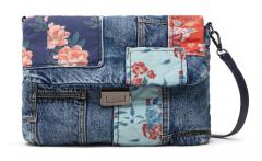 Überschlagtasche Desigual Beta Patch Vera Navy blau