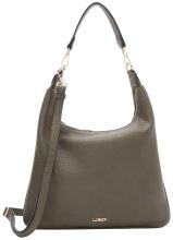 L.Credi schlammgrün Umhängetasche genarbt Parmida forest