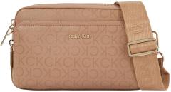 Calvin Klein Damentasche Must Camera Bag LG Epi Mono Beige Nude 