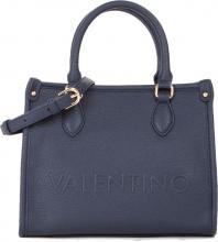 Henkeltasche Small Valentino Rised RE Blu Dunkelblau 