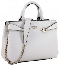 Kurzgrifftasche Girlfriend Satchel Lorelei Guess hellbeige Bone