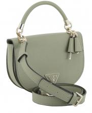 Kurzgrifftasche salbeigrün Überschlag Guess Gizele 