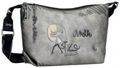 Anekke Umhängetasche Mademoiselle Nature Koko silber schwarz nachhaltig