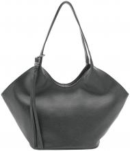 Tulip Shopper FREDsBRUDER My Bestie recycelt Damentasche dunkelgrau