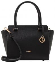 L.Credi kleine Damentasche Nura klassisch schwarz