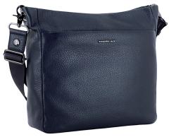 Umhängetasche Leder dunkelblau Mandarina Duck Mellow Leather Dress Blue