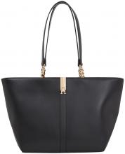 Handtasche Tommy Hilfiger geräumig Heritage Tote schwarz