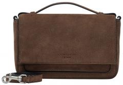 Handtasche mit Überschlag Top Handle Valoursleder braun Liebeskind Lea