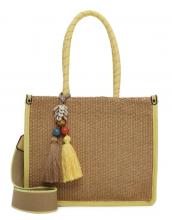 kompakte Sommertasche Suri Frey Kirsty Yellow Minishopper