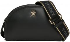 Tommy Hilfiger Halbmond Umhängetasche schwarz Monotype