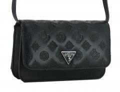 Umhängetasche schwarz Peony Prägung Guess La Femme Phone Crossbody