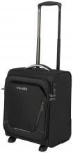 kompakter Rollenkoffer XS 40cm Travelite Jetpack Wings 2 Rad Cabin schwarz