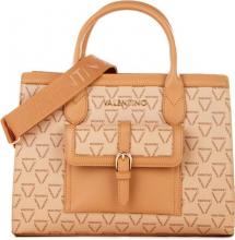 Valentino Henkeltasche Liuto Beige Multicolor Markenprint
