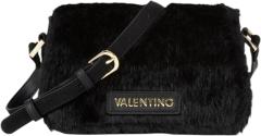 Valentino Iceland Überschlagtasche Fell Schwarz