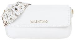 Valentino sommerliche Handtasche Flechtgurt Aleksandra Primavera Weiß