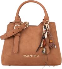 Valentino Winnie Winter Mini Kurzgrifftasche Velours Cuoio - Cognacbraun