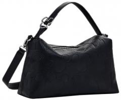 Bergamo Schultertasche Desigual crossover Mickey schwarz Prägung