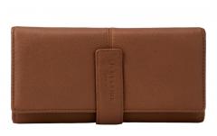 Vintage-Geldtasche Liebeskind Basic Leonie Toffe braun Leder