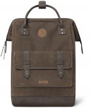 urbaner Backpack Soyo braun Canvas Cabaia Adventurer gewachst Large