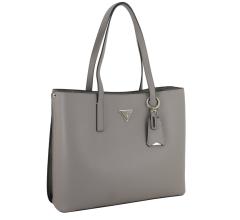 Guess Shoppertasche grau Meridian II Tote Bag Dark Taupe
