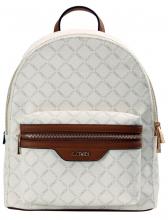 Filiberta Damenrucksack Weiss L.Credi Alloverprint