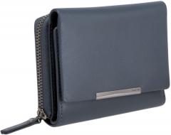 Überschlagbörse Maitre Belg Dagrete Dunkelblau Nappa Leder