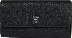 Flap Wallet Woman Tommy Hilfiger Element Large Black