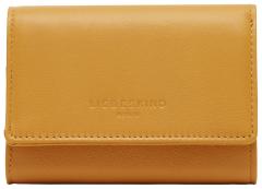 Ledergeldbeutel Nora Purse L Dotty Yellow gelb Überschlag Liebeskind