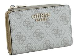 kleine Klappbörse Logoprint Guess Laurel II Dark Taupe