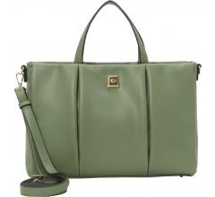 L.Credi Kurzgrifftasche Lamia Lederimitat Moss Grün